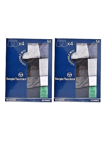 Boxer Homme SERGIO TACCHINI Lot de 8 - Pack de 8