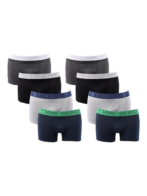 Boxer Homme SERGIO TACCHINI Lot de 8 - Pack de 8 - Kiabi