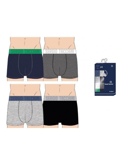 Boxer Homme SERGIO TACCHINI Lot de 8 - Pack de 8 - Kiabi