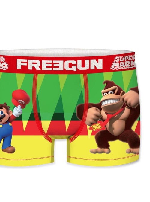 Boxer homme Super Mario Bros Donkey Kong Freegun - Kiabi Boxer homme Super Mario Bros Donkey Kong Freegun - Kiabi