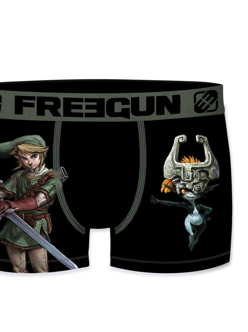 Boxer homme Zelda Link et Midona Freegun Noir - Kiabi