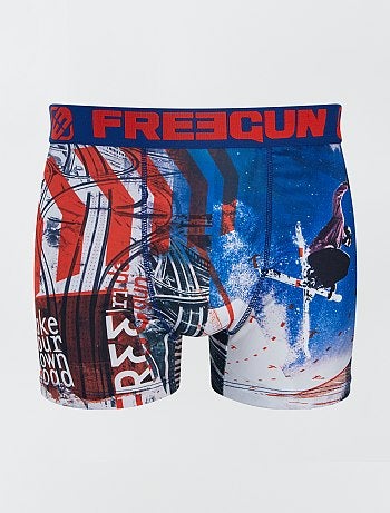 Boxer imprimé 'Snowboard' 'Freegun