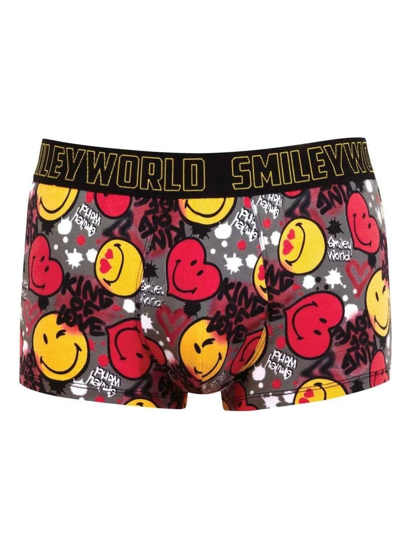 Boxer imprimé valentin Lover - Pomm'Poire Rouge - Kiabi