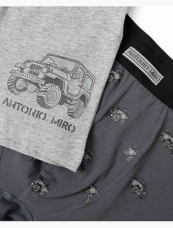 Boxer Jeep pour homme ANTONIO MIRO (boîte de 2 unités)