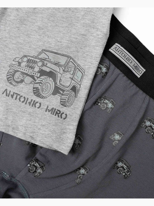 Boxer Jeep pour homme ANTONIO MIRO (boîte de 2 unités) - Kiabi Boxer Jeep pour homme ANTONIO MIRO (boîte de 2 unités) - Kiabi
