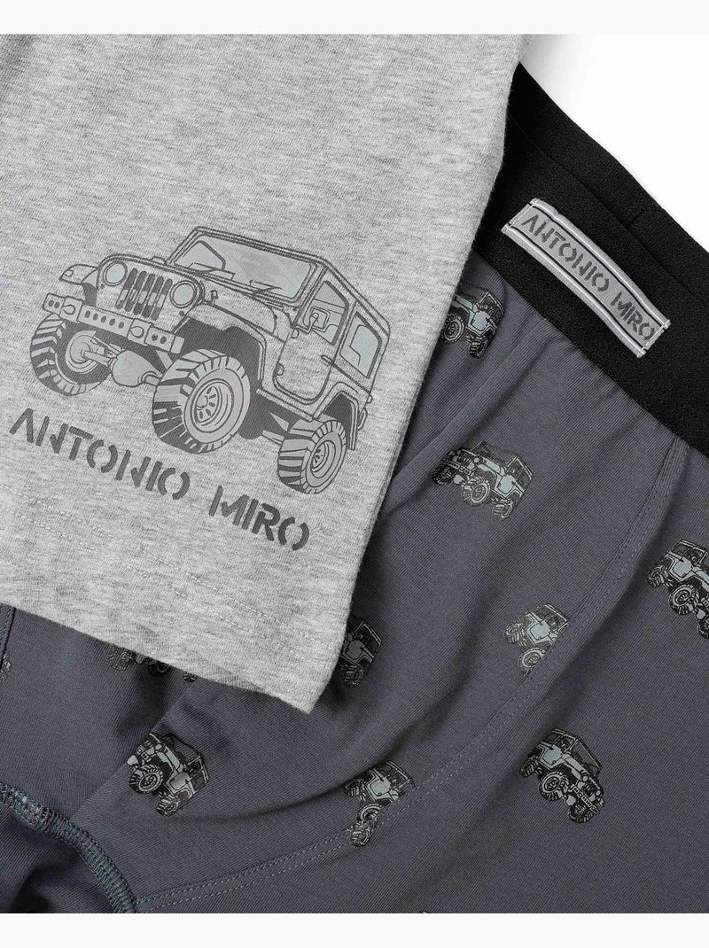 Boxer Jeep pour homme ANTONIO MIRO (boîte de 2 unités) Multicolore - Kiabi