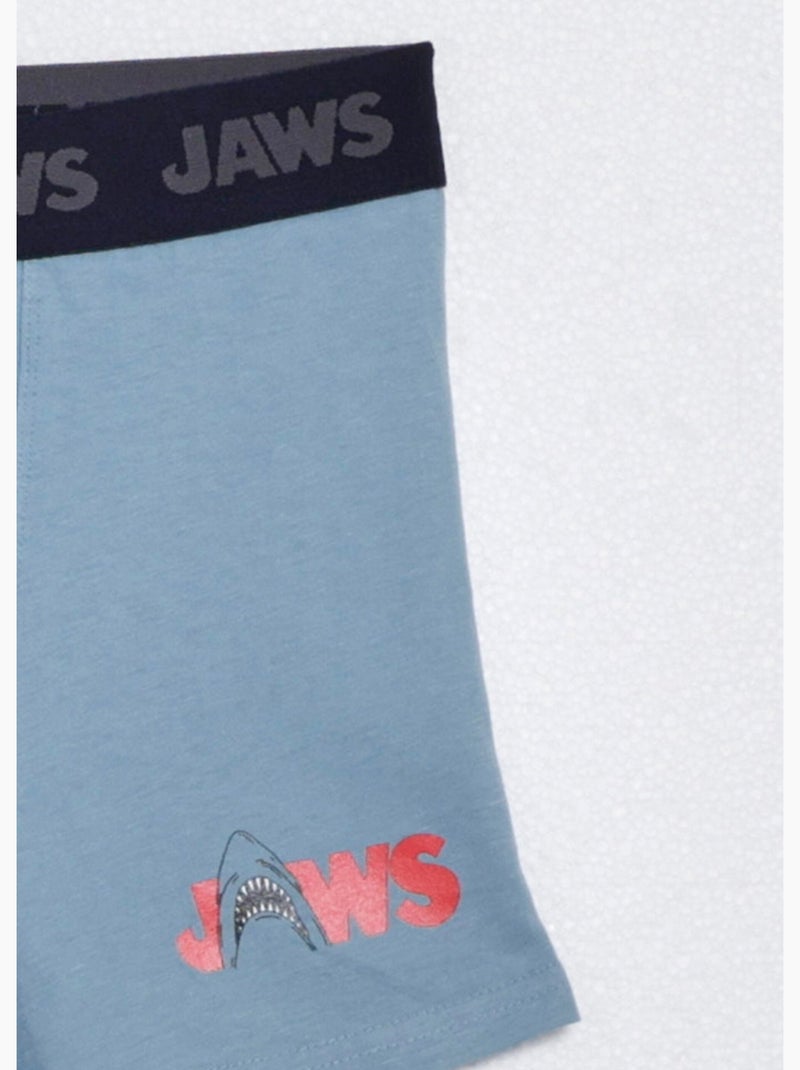 Boxer licence Jaws - Les Dents de la Mer - AFIBEL Bleu clair - Kiabi