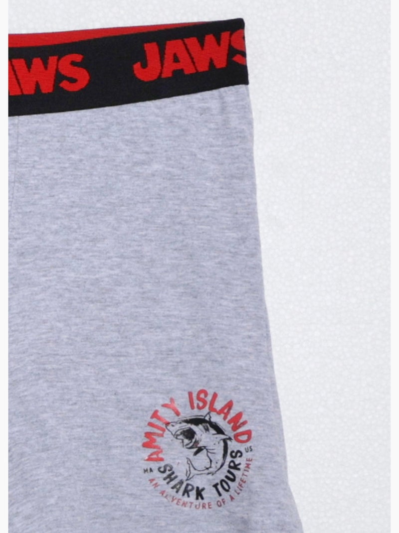 Boxer licence Jaws - Les Dents de la Mer - AFIBEL Gris - Kiabi