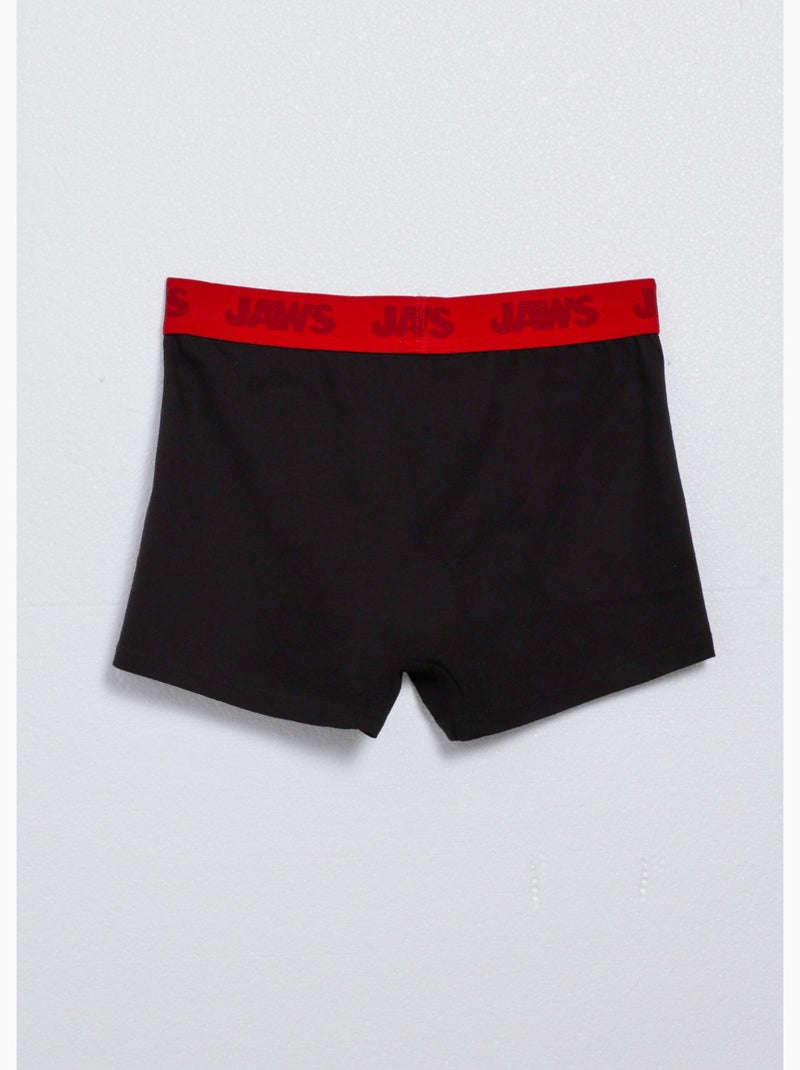 Boxer licence Jaws - Les Dents de la Mer - AFIBEL Noir - Kiabi