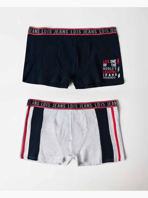 Boxer LOIS Leader pour homme (boîte de 2 unités) - Kiabi