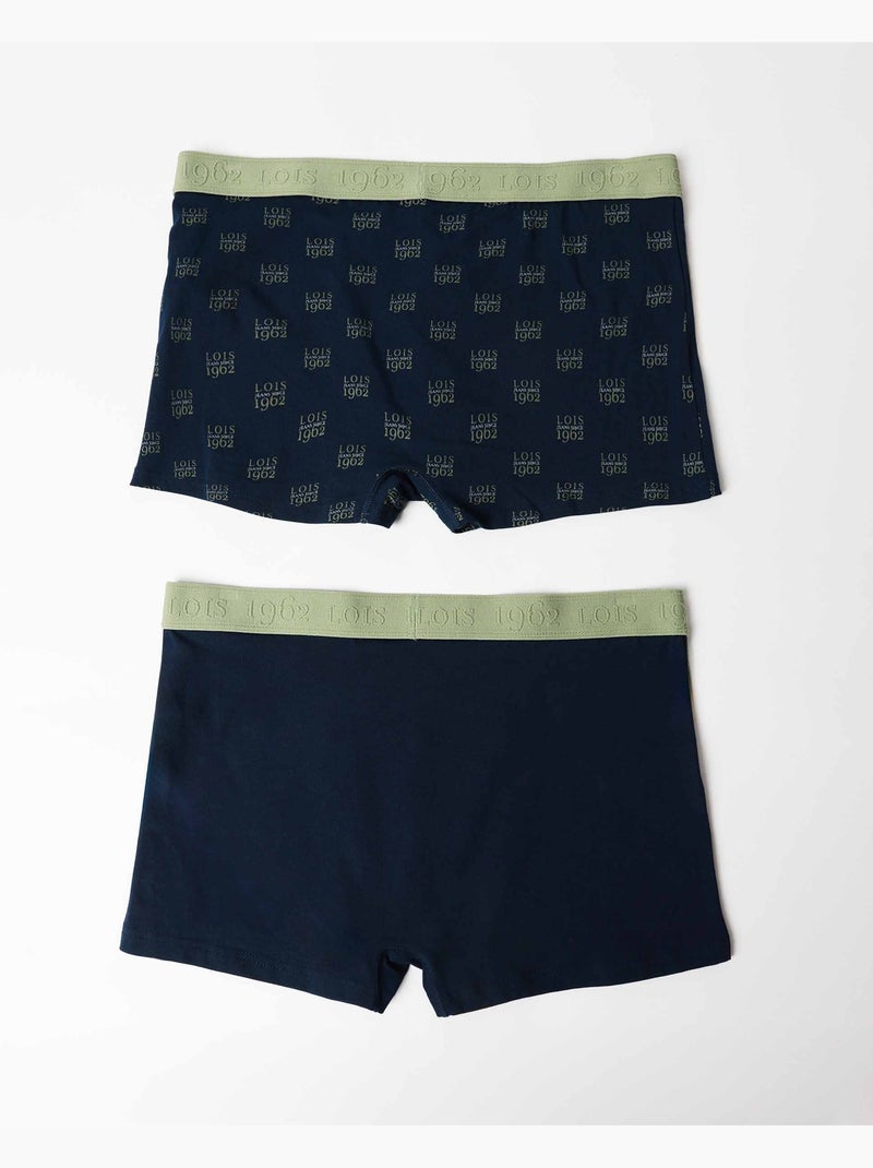 Boxer LOIS Shield pour homme (boîte de 2 unités) Multicolore - Kiabi