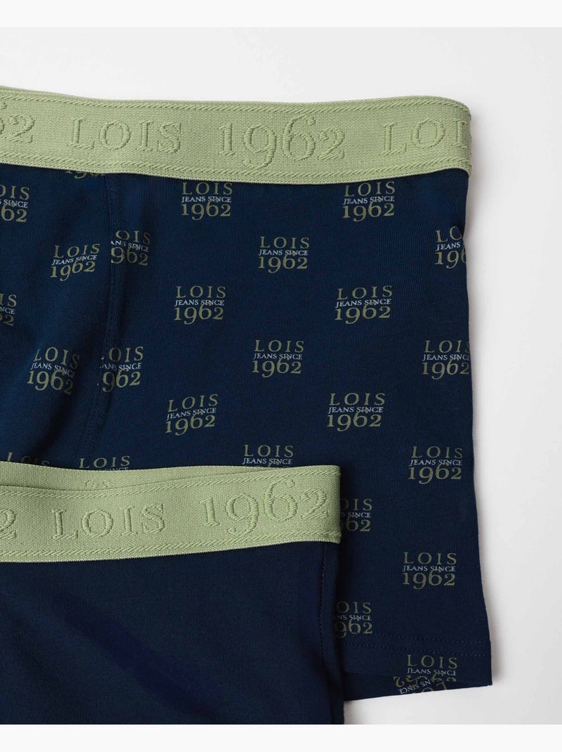 Boxer LOIS Shield pour homme (boîte de 2 unités) Multicolore - Kiabi