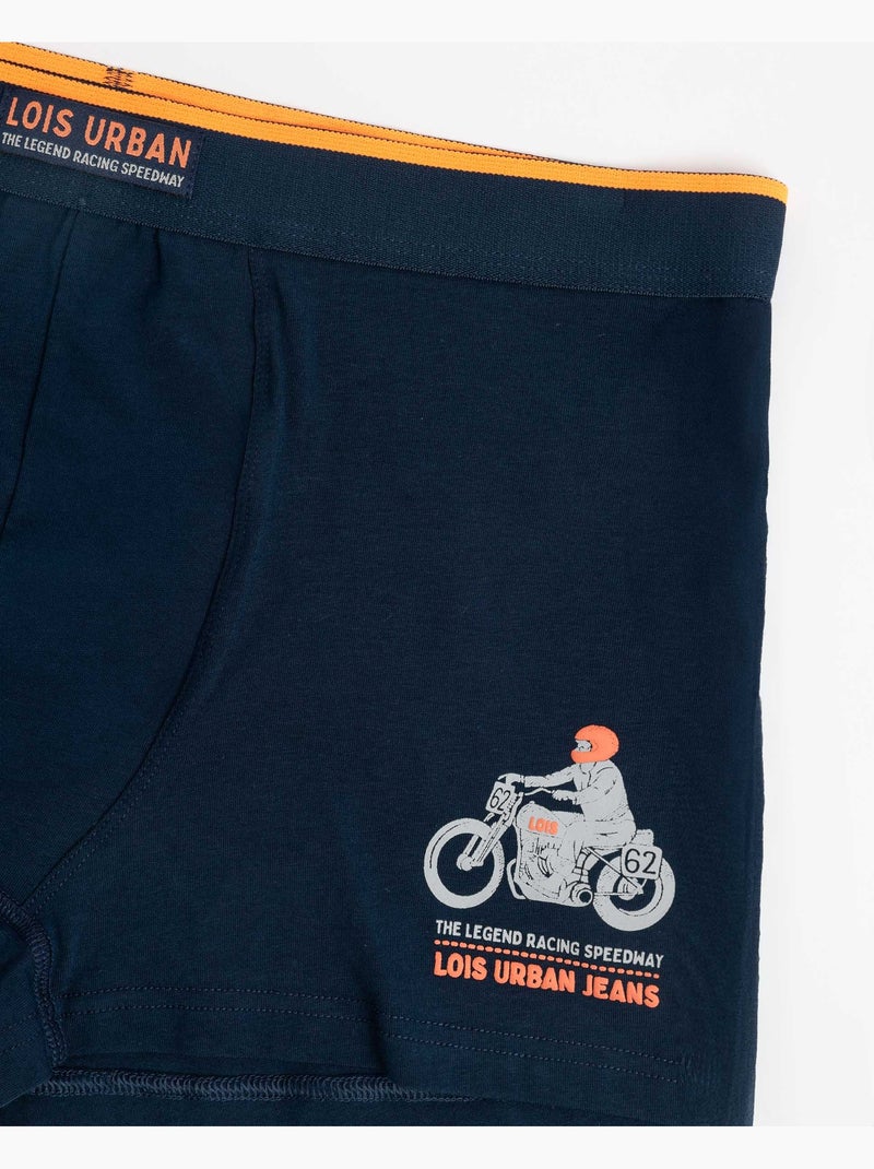 Boxer LOIS Urban Motor pour homme (boîte de 2 unités) Multicolore - Kiabi