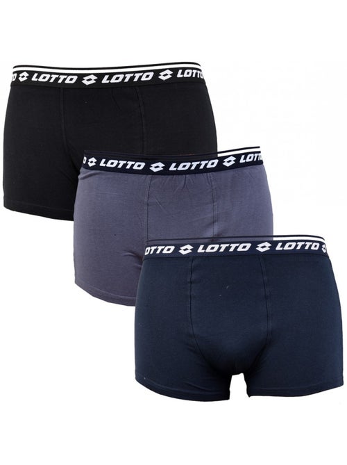 Boxer LOTTO pour Homme 100% COTON - Pack de 3 - Kiabi