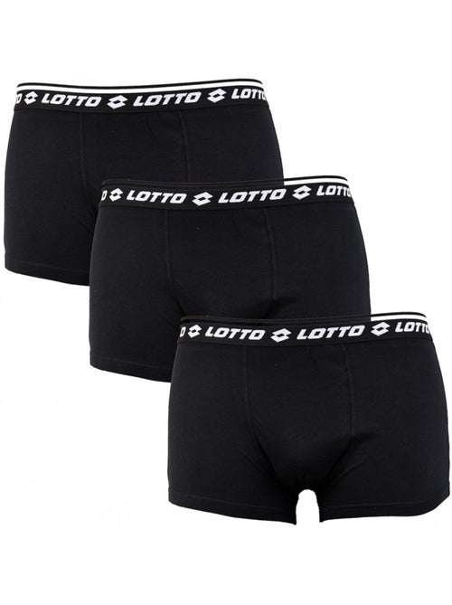 Boxer LOTTO pour Homme 100% COTON - Pack de 3 - Kiabi
