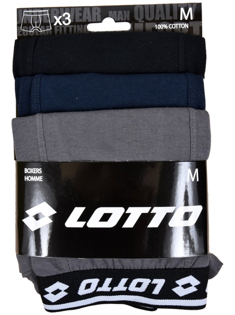 Boxer LOTTO pour Homme 100% COTON - Pack de 9 Doré/or - Kiabi