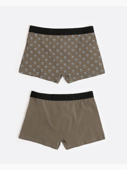 Boxer Mando STAR WARS MANDALORIAN pour homme (lot de 2) - Kiabi Boxer Mando STAR WARS MANDALORIAN pour homme (lot de 2) - Kiabi