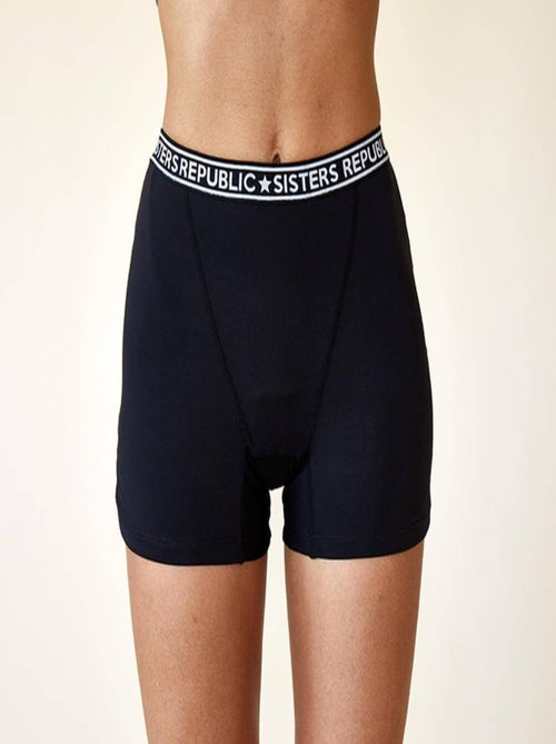 Boxer menstruel GINGER Noir absorption Medium - Kiabi Boxer menstruel GINGER Noir absorption Medium - Kiabi