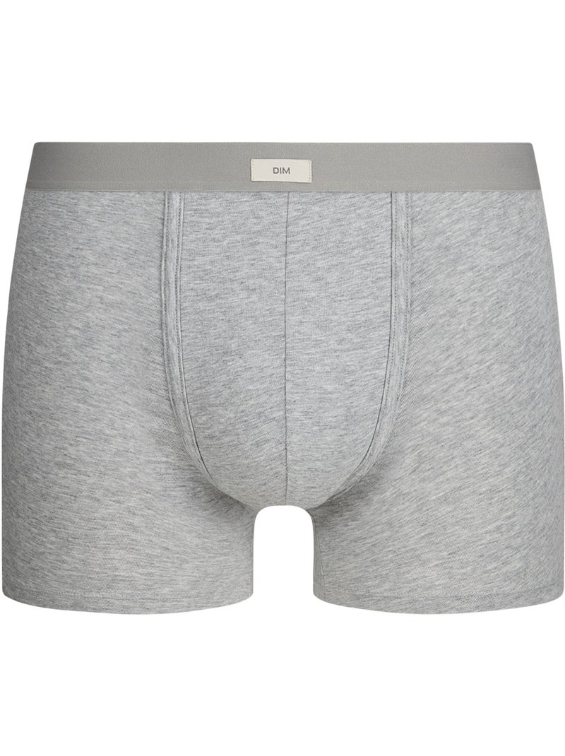 Boxer mi-long trendy Gris chiné - Kiabi