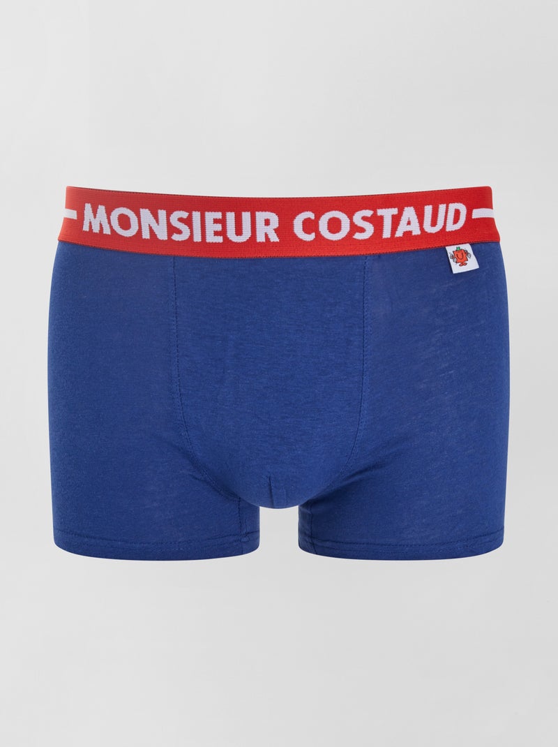 Boxer 'Monsieur Madame' Bleu - Kiabi