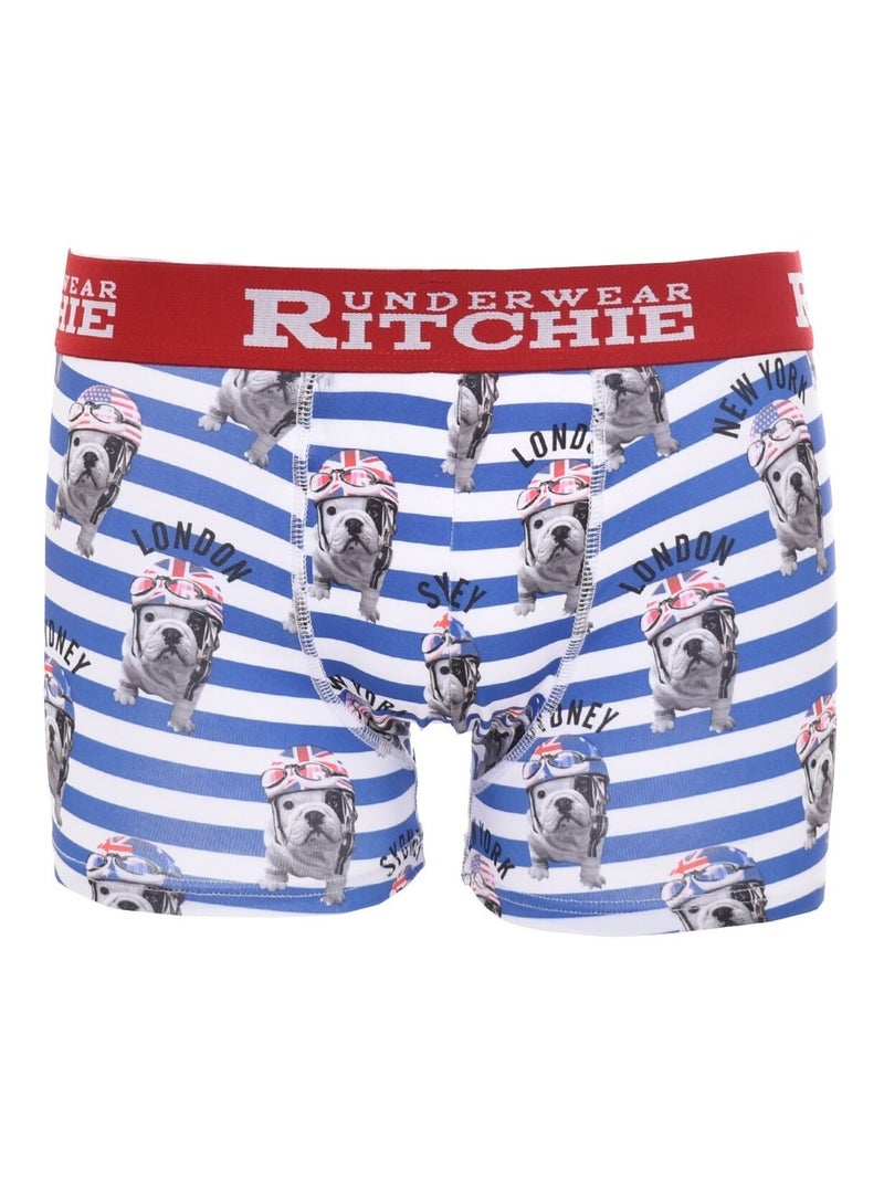 Boxer motifs ROUMATOL garçon, lot de 3 Multicolore - Kiabi