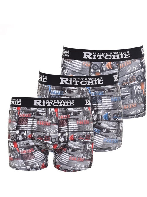 Boxer motifs RYANE garçon, lot de 3 - Kiabi