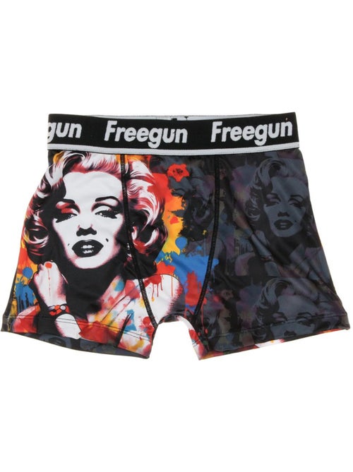 Boxer Multicolore Garçon Freegun Kulte - Kiabi