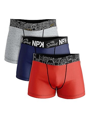 Boxer No Publik Featuring Simpsons- Pack de 3