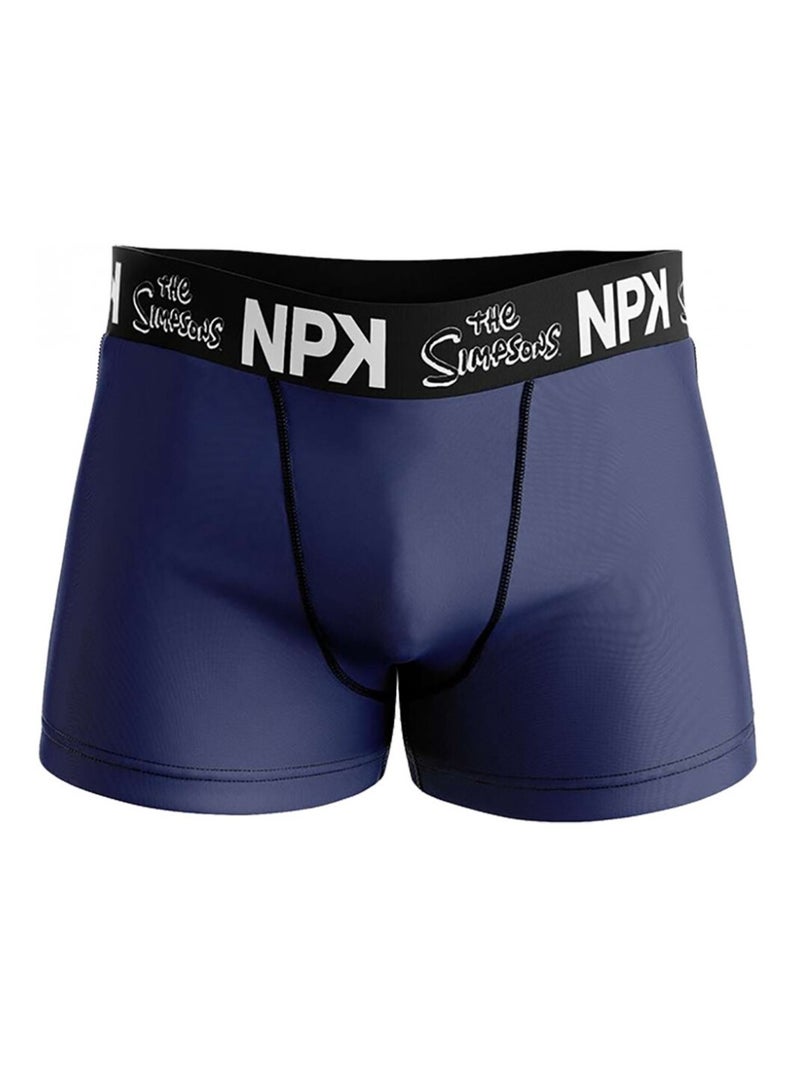 Boxer No Publik Featuring Simpsons Bleu marine - Kiabi