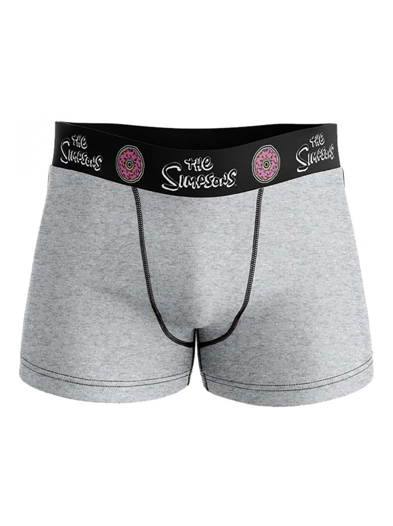 Boxer No Publik Featuring Simpsons Gris clair - Kiabi
