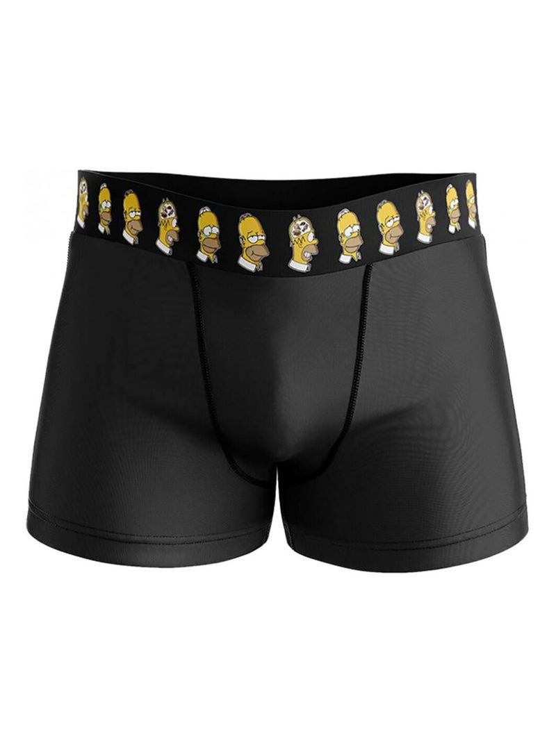 Boxer No Publik Featuring Simpsons Noir - Kiabi