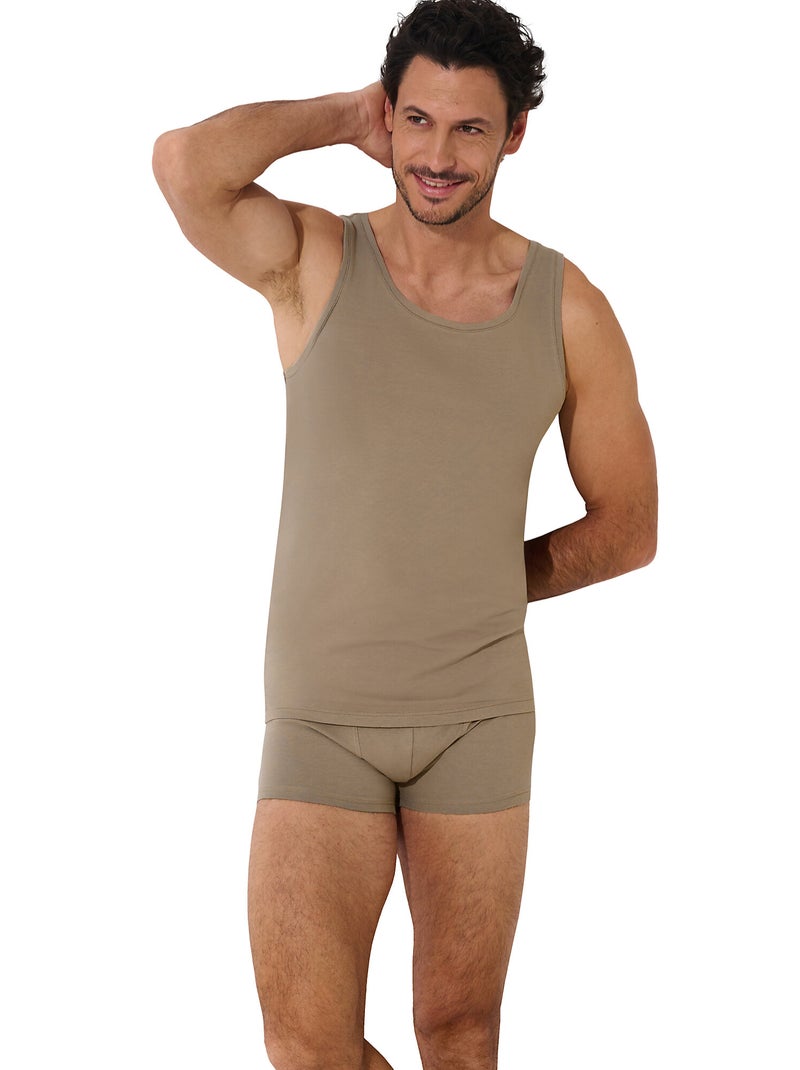 Boxer Odysseus Marron - Kiabi