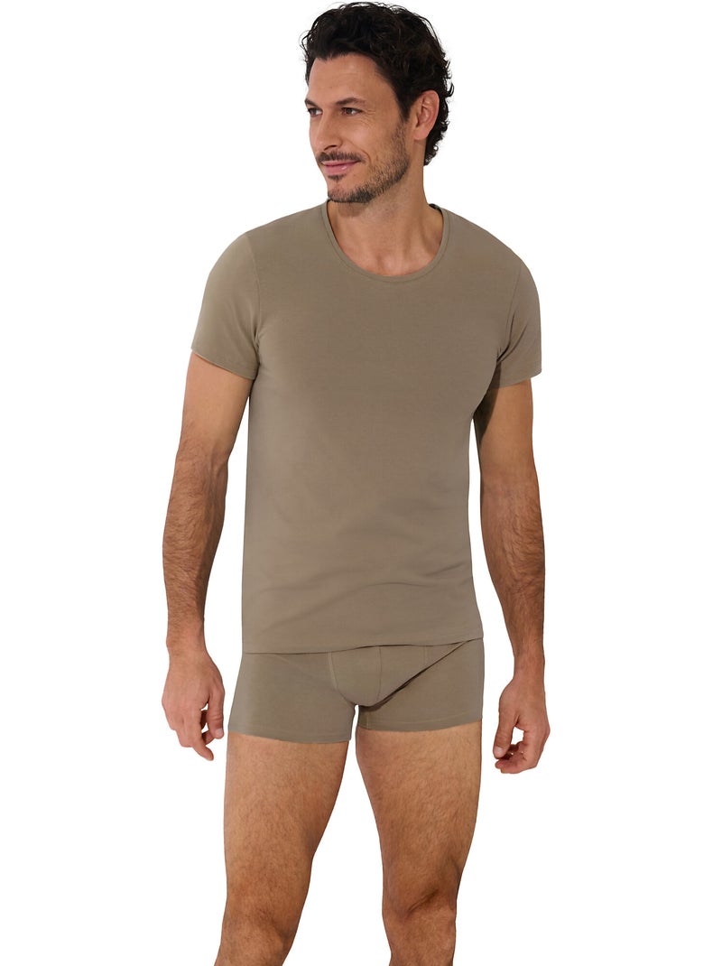 Boxer Odysseus Marron - Kiabi