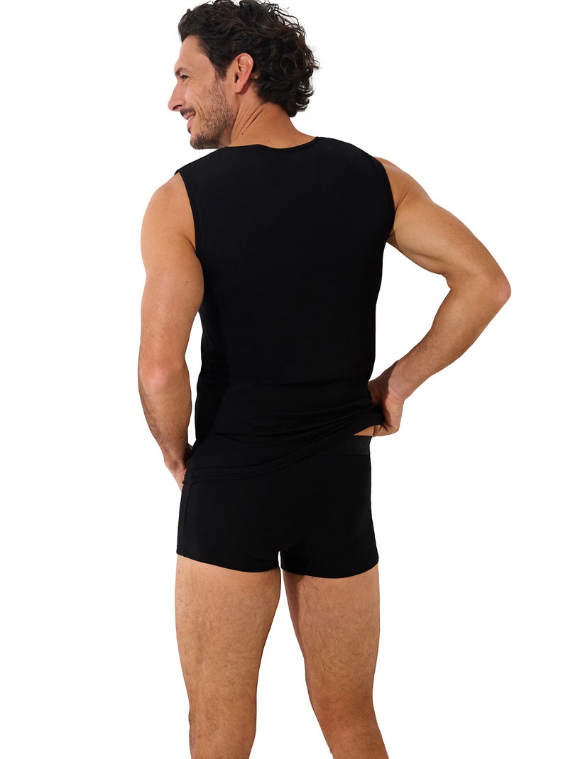 Boxer Odysseus Noir - Kiabi