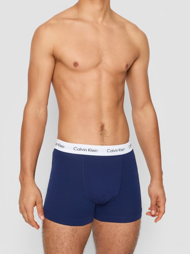 Boxer pack x3 - Calvin Klein Blanc Rouge Noir - Kiabi
