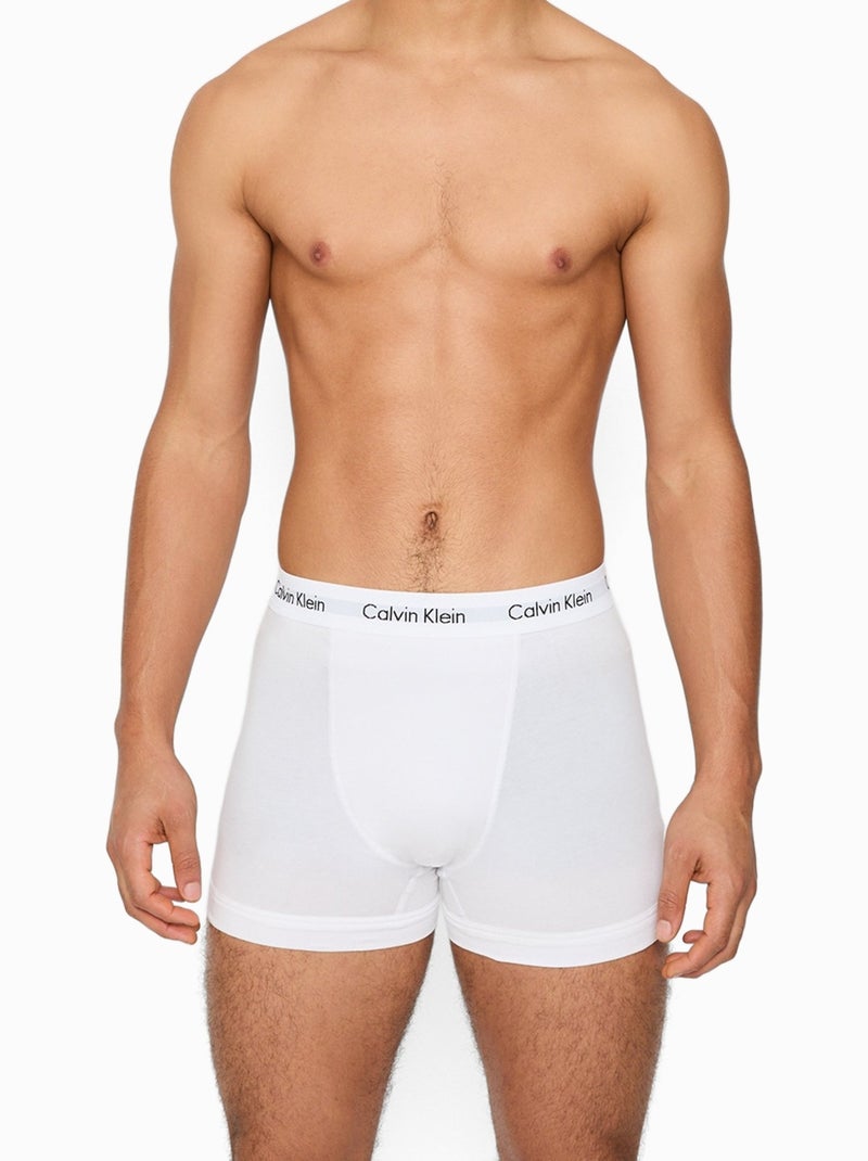 Boxer pack x3 - Calvin Klein Blanc Rouge Noir - Kiabi