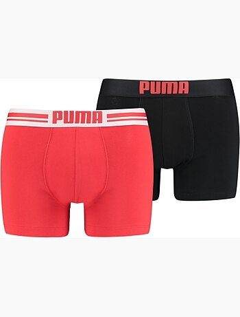 Boxer PUMA pour Homme Qualité et Confort -Assortiment modèles photos selon arrivages- - Pack de 2