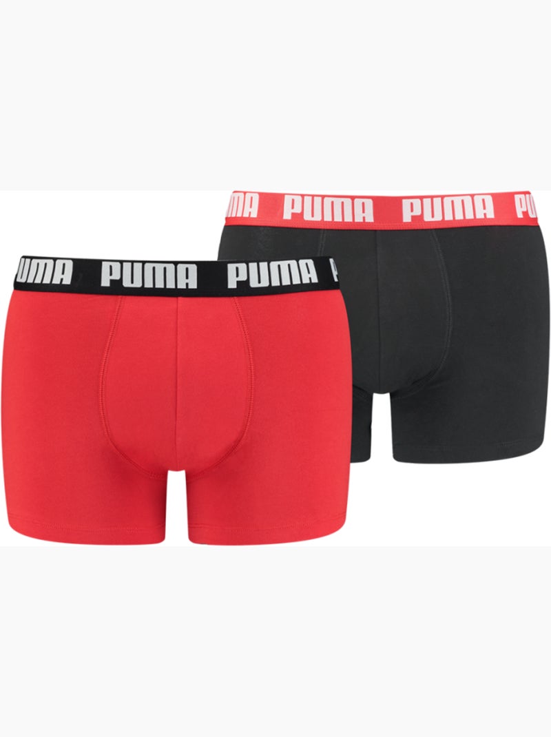 Boxer PUMA pour Homme Qualité et Confort -Assortiment modèles photos selon arrivages- - Pack de 2 Multicolore - Kiabi