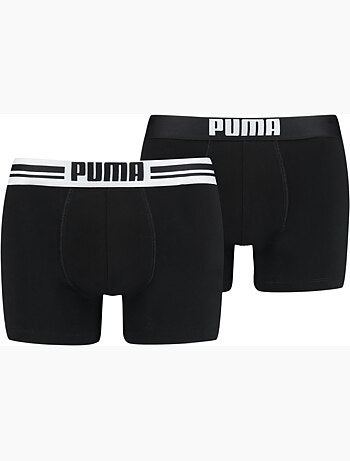 Boxer PUMA pour Homme Qualité et Confort -Assortiment modèles photos selon arrivages- - Pack de 2