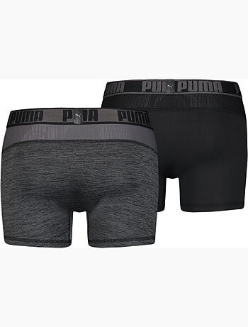 Boxer PUMA pour Homme Qualité et Confort -Assortiment modèles photos selon arrivages- - Pack de 2