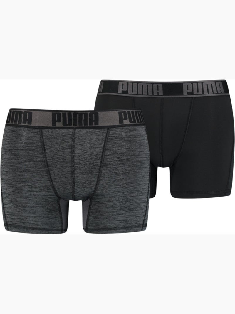 Boxer PUMA pour Homme Qualité et Confort -Assortiment modèles photos selon arrivages- - Pack de 2 Multicolore - Kiabi