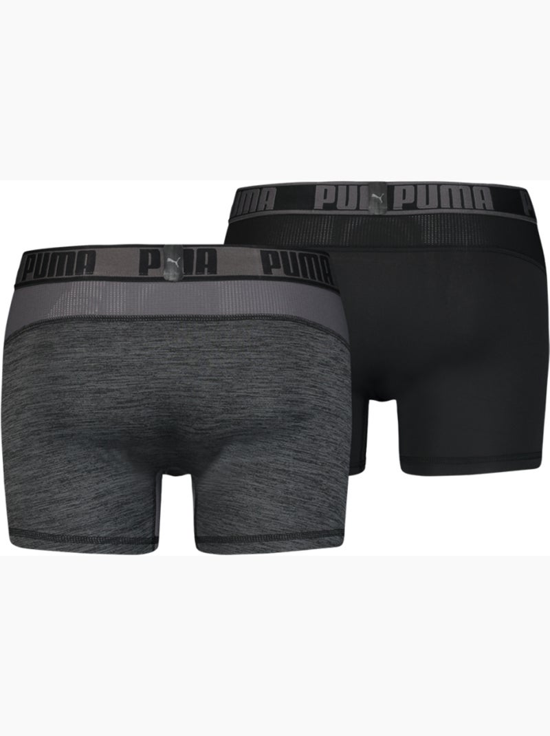 Boxer PUMA pour Homme Qualité et Confort -Assortiment modèles photos selon arrivages- - Pack de 2 Multicolore - Kiabi