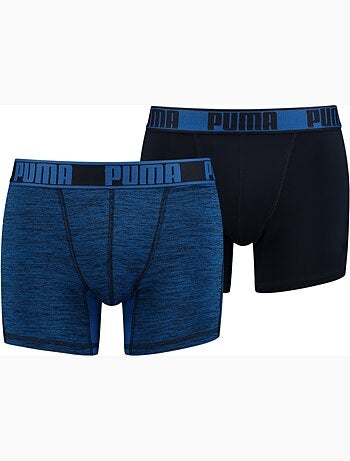 Boxer PUMA pour Homme Qualité et Confort -Assortiment modèles photos selon arrivages- - Pack de 2