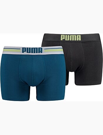 Boxer PUMA pour Homme Qualité et Confort -Assortiment modèles photos selon arrivages- - Pack de 2