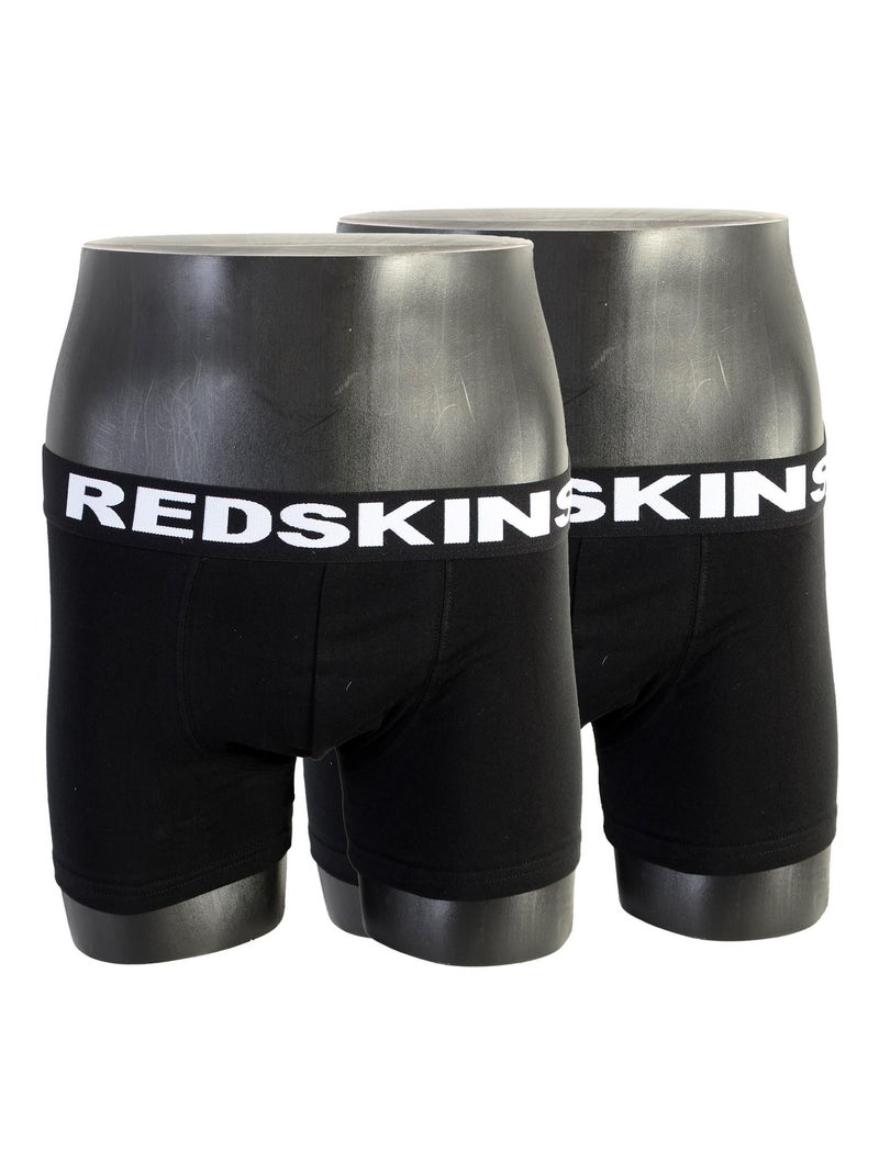 Boxer Redskins Pack De 2 Bx01 Noir - Kiabi