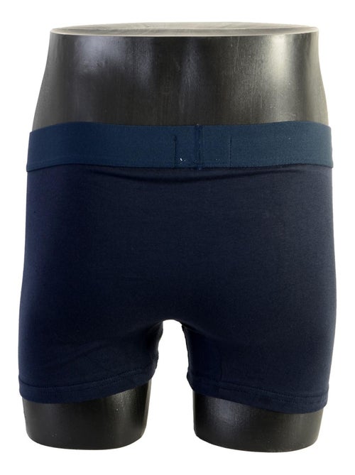 Boxer Redskins Pack De 2 Bx01 Nona-Set Noir Marine - Kiabi