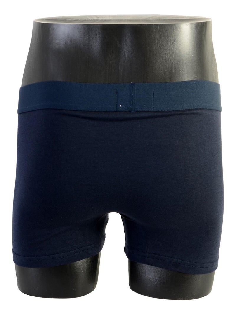Boxer Redskins Pack De 2 Bx01 Nona-Set Noir Marine Multicolore - Kiabi
