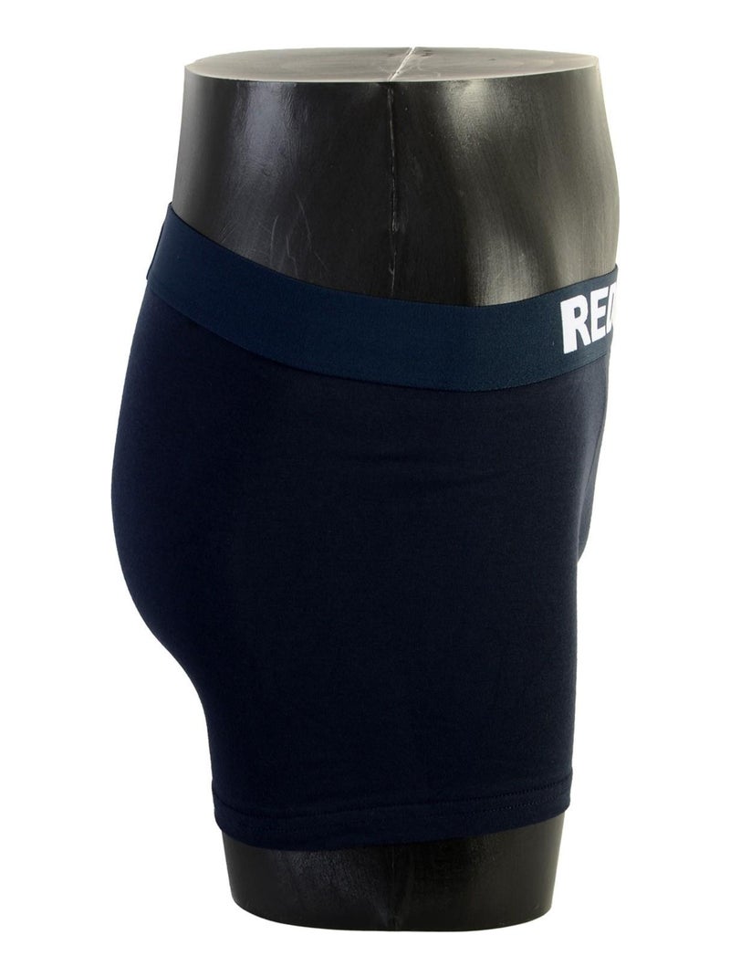 Boxer Redskins Pack De 2 Bx01 Nona-Set Noir Marine Multicolore - Kiabi