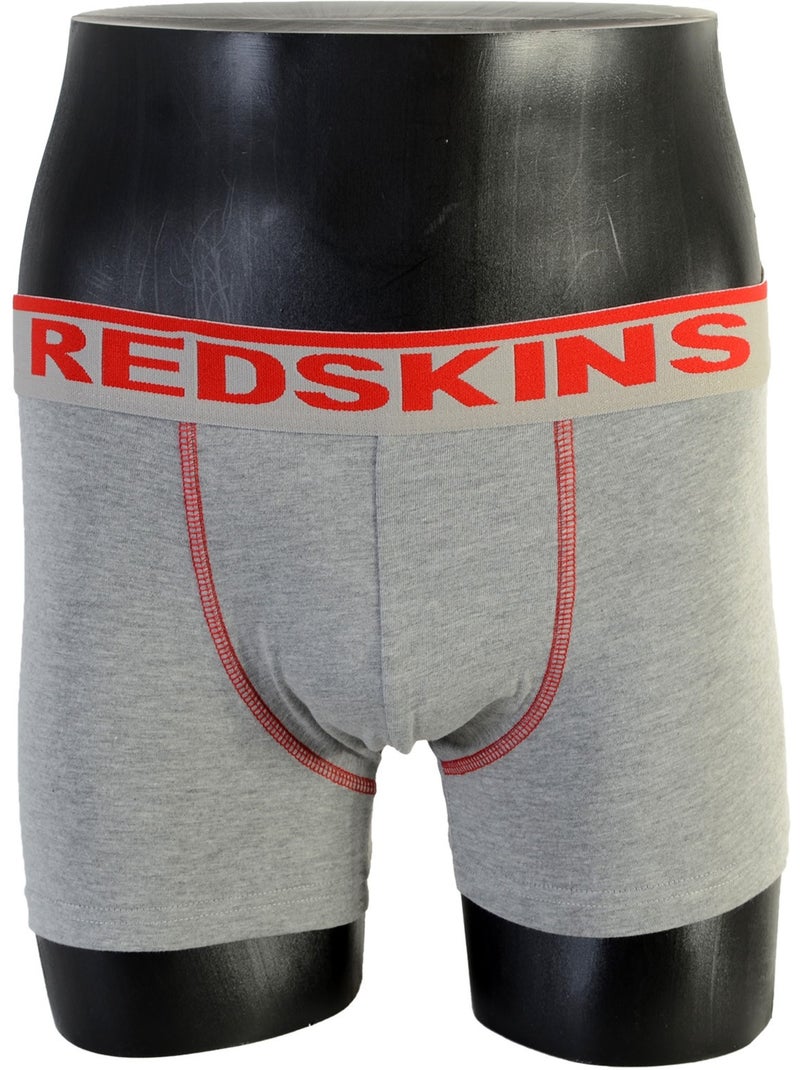 Boxer Redskins Pack De 2 Bx02 Nogr Set Noir Gris Gris - Kiabi