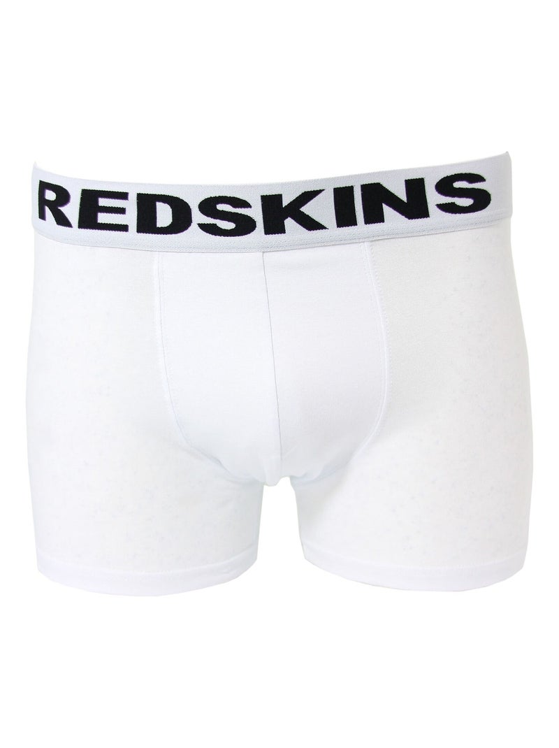 Boxer Redskins Pack De 2 Bx07 Bleu Blanc - Kiabi